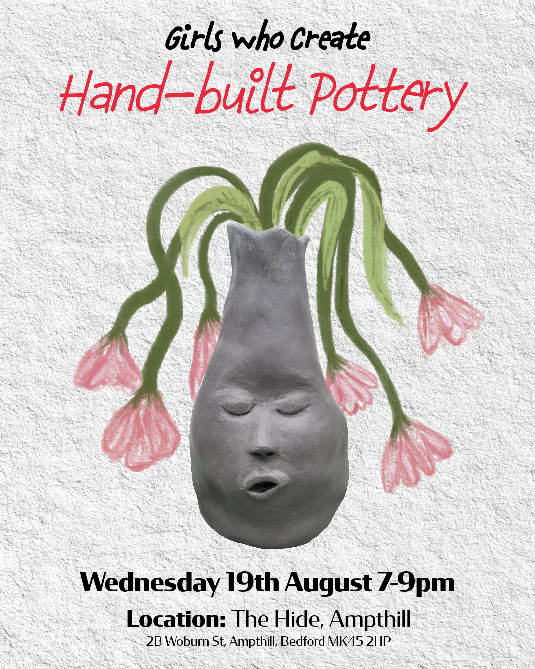 19th August - Hand built vases, Ampthill