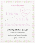 Cross stitch, Ampthill - The Hide, 10th June