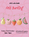 Friday 23rd October - Bunting, Bedford Esquires