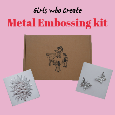 Metal embossing at home kit
